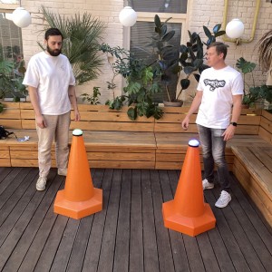 Quiz Cones (Конуси-тумби для вікторин) 